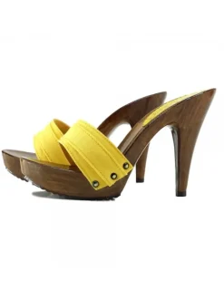 ZOCCOLI GIALLO TACCO 11