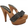 ZOCCOLI GLITTERATI TACCO 13 CM