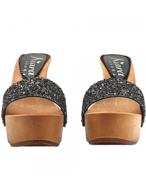 ZOCCOLI GLITTERATI TACCO 13 CM