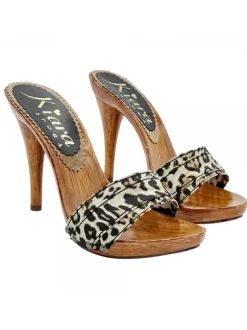 ZOCCOLI LEOPARDATI TACCO 12