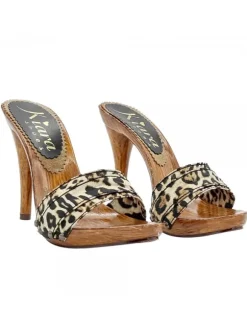 ZOCCOLI LEOPARDATI TACCO 12