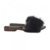 ZOCCOLI PELLICCIA BASSI NERO