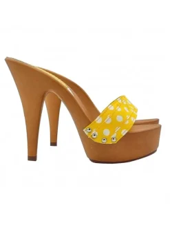 ZOCCOLI POIS GIALLO
