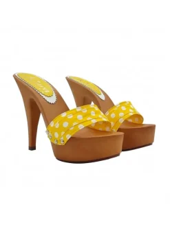 ZOCCOLI POIS GIALLO