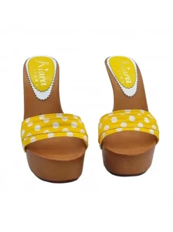 ZOCCOLI POIS GIALLO
