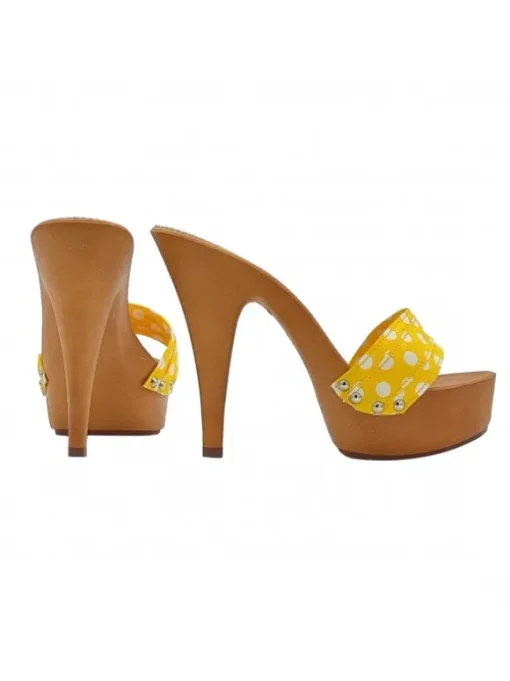 ZOCCOLI POIS GIALLO