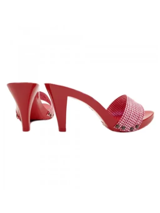 ZOCCOLI ROSSI STILE PIN-UP...