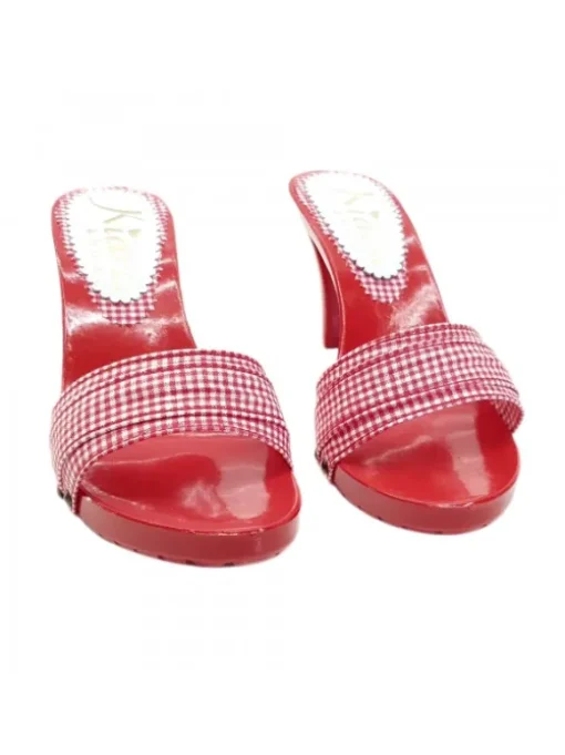 ZOCCOLI ROSSI STILE PIN-UP...