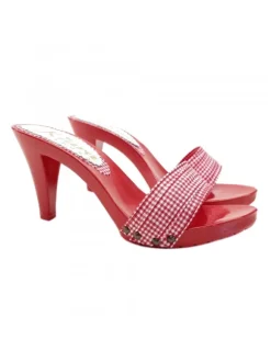 ZOCCOLI ROSSI STILE PIN-UP...