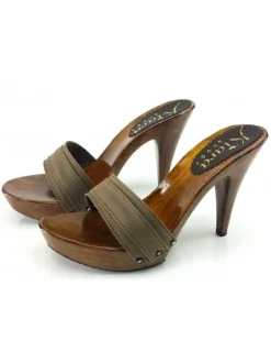 ZOCCOLI TAUPE-Tacco 11 cm