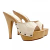 ZOCCOLI VERNICE BEIGE CON...