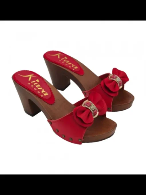 ZOCCOLO CON FASCIA IN PELLE