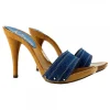 ZOCCOLO DENIM TACCO 12