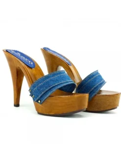 ZOCCOLO DENIM TACCO 13