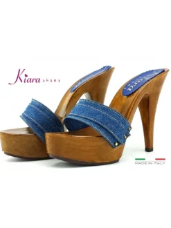 ZOCCOLO DENIM TACCO 13