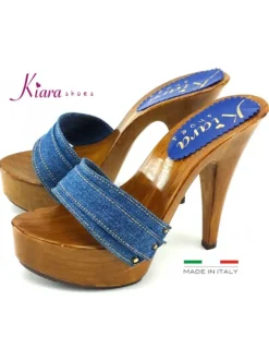 ZOCCOLO DENIM TACCO 13