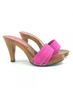 ZOCCOLO FUXIA TACCO 9 CM