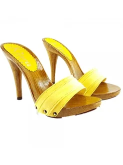 ZOCCOLO GIALLO TACCO 12