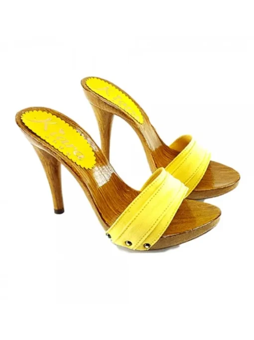 ZOCCOLO GIALLO TACCO 12