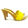 ZOCCOLO GIALLO TACCO 9 CM
