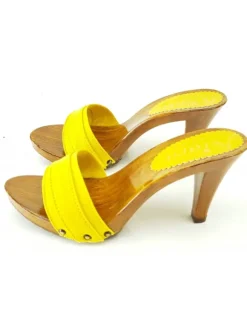 ZOCCOLO GIALLO TACCO 9 CM