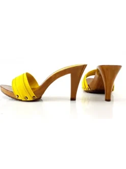 ZOCCOLO GIALLO TACCO 9 CM