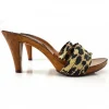 ZOCCOLO LEOPARDATO TACCO 9 CM