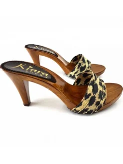 ZOCCOLO LEOPARDATO TACCO 9 CM