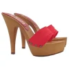 ZOCCOLO MOU ROSSO TACCO 13 CM