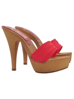 ZOCCOLO MOU ROSSO TACCO 13 CM