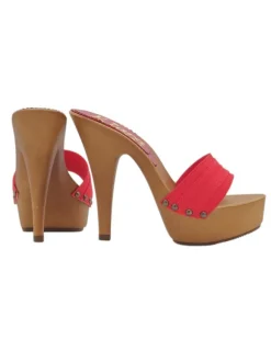 ZOCCOLO MOU ROSSO TACCO 13 CM