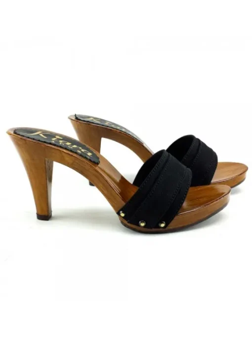 ZOCCOLO NERO TACCO 9 CM