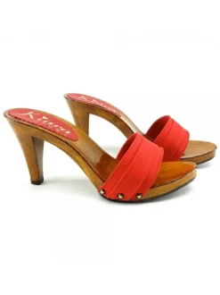 ZOCCOLO ROSSO TACCO 9 CM