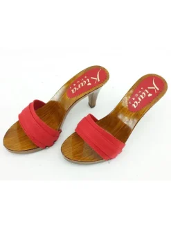 ZOCCOLO ROSSO TACCO 9 CM