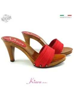 ZOCCOLO ROSSO TACCO 9 CM